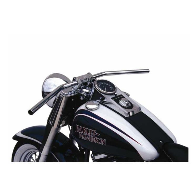 Guidon Biltwell Moto diamètre 22mm chrome - Pièces Partie cycle