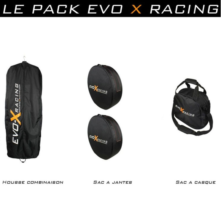 Sac de rangement pour casque Evo-X Racing – Équipement pilote