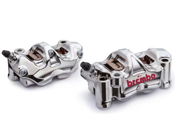 Etriers BREMBO GP4-RR 2020 Monobloc aluminium taillé masse- Entraxe 100mm - XB9L2A0