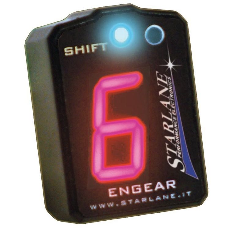 Indicateur de rapport engagé Starlane avec shift-light