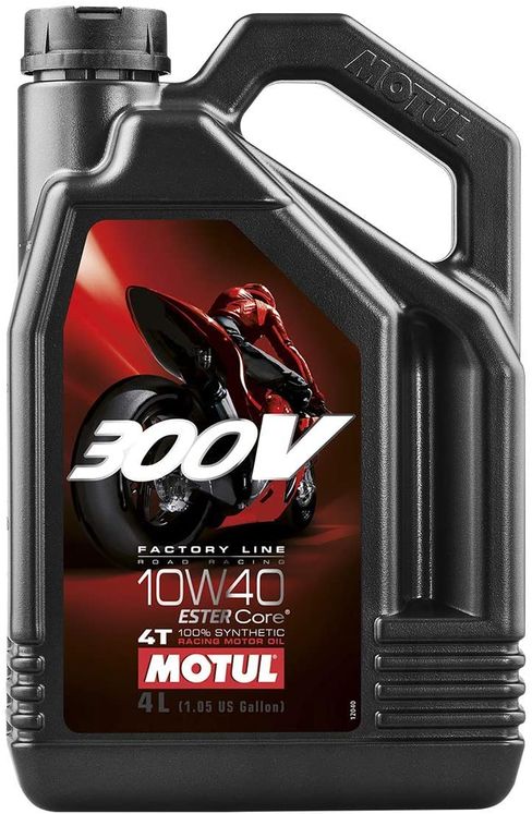 Motul 300V Factory line Road racing 10W-40 4 Temps 4 Litres