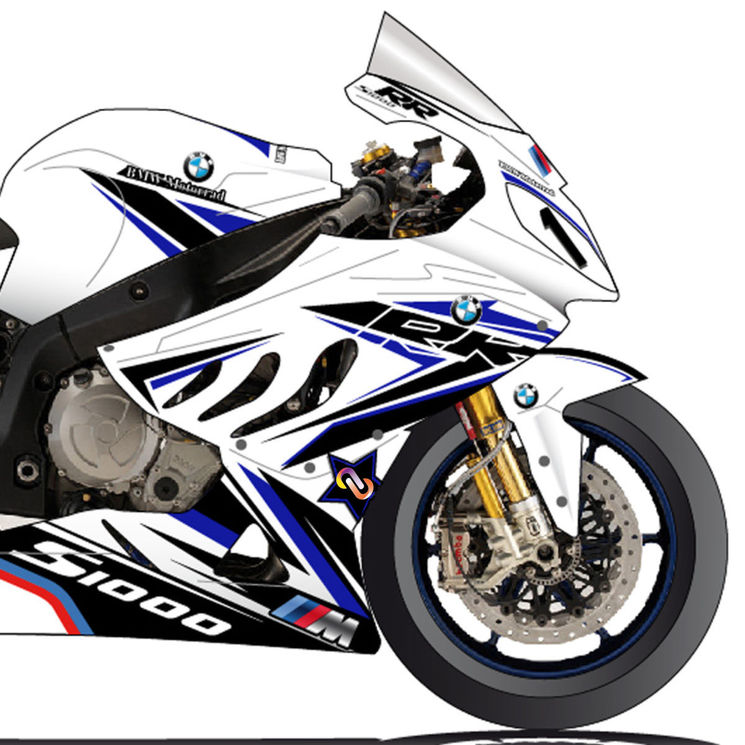 BMW S1000RR 2010-2014 - KIT DECO INFINITY GRAFIC V.1