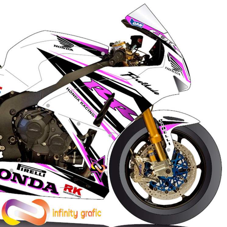 HONDA CBR 1000 RR 2012-16 - KIT DECO INFINITY GRAFIC V.1