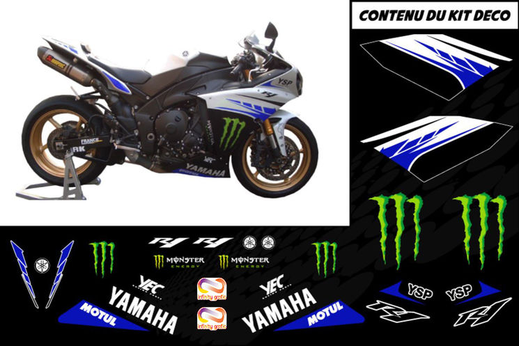 YAMAHA YZF R1 2009-2014 kit déco YART by INFINITY GRAFIC