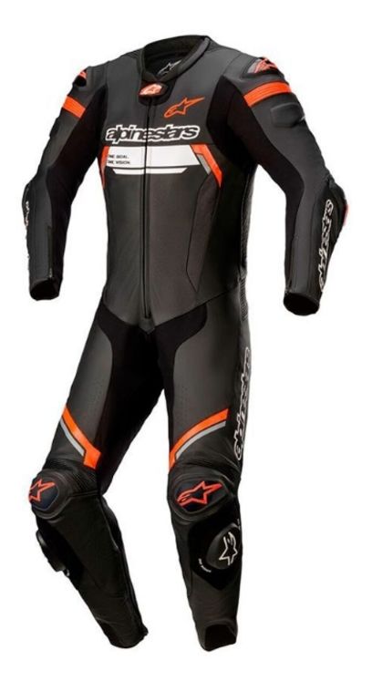 Combinaison ALPINESTARS Ignition Missile V2 racing noir/rouge