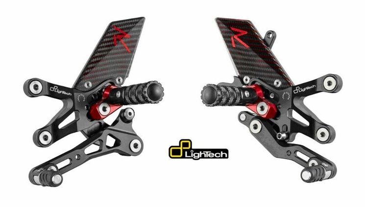 Commandes reculées Lightech  BMW S1000RR 2015-2018 - version R - FTRBM004R