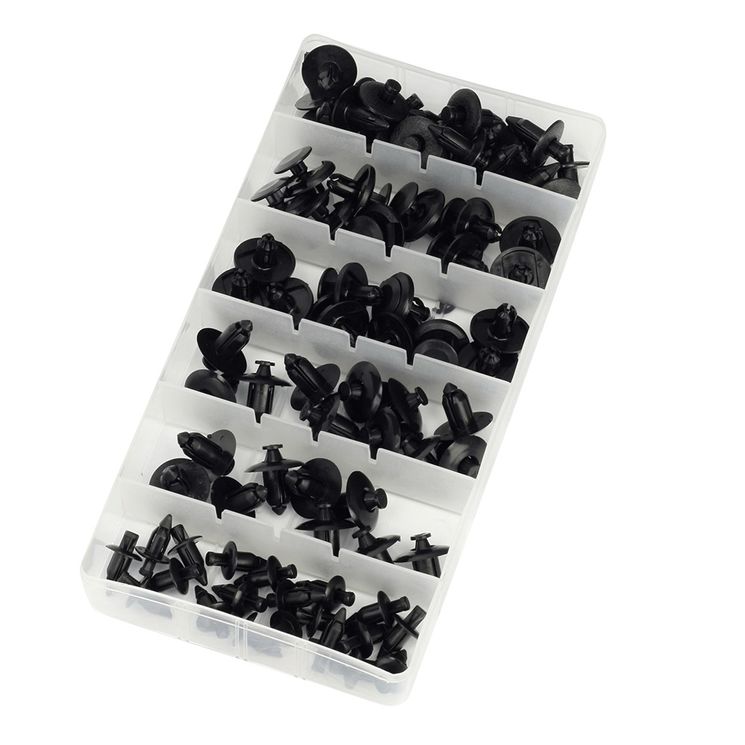 Coffret de rivets plastique 80 PCS