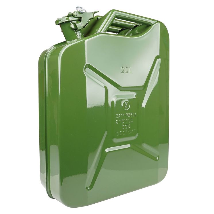 METAL FUEL JERRY CAN 20LITRE