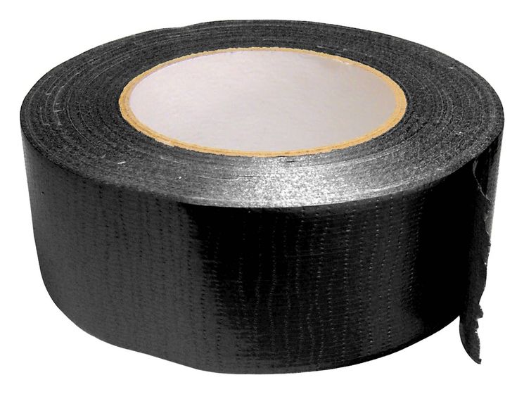 Rouleau de scotch US noir 50m x 50mm