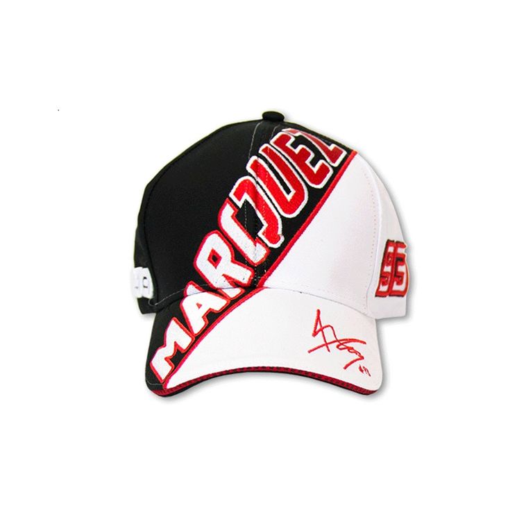 Casquette MARQUEZ blanc/noir/rouge