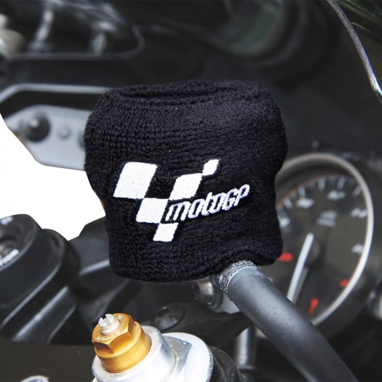 MotoGP bracelet absorbant pour réservoir de liquide de frein Noir