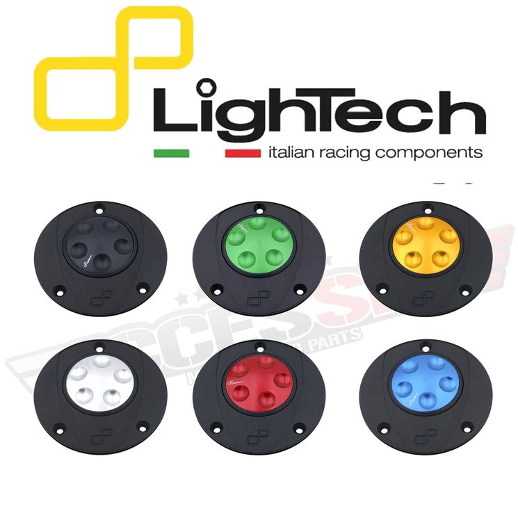 Bouchon de réservoir racing LIGHTECH 1/4 de tour - Aprilia, BMW, Ducati, Honda, Kawasaki, MV, Suzuki, Triumph, Yamaha -