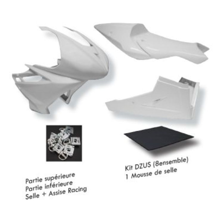 Poly Sebimoto DAYTONA 675 2013 - Poly complet et éléments au détail