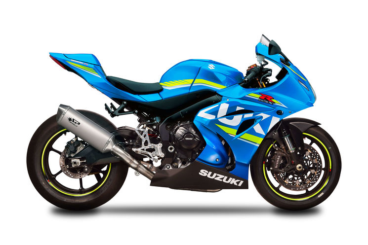 SPARK - Ligne complète titane EVO-19  SUZUKI GSXR1000 2017-2022 - Silencieux FORCE