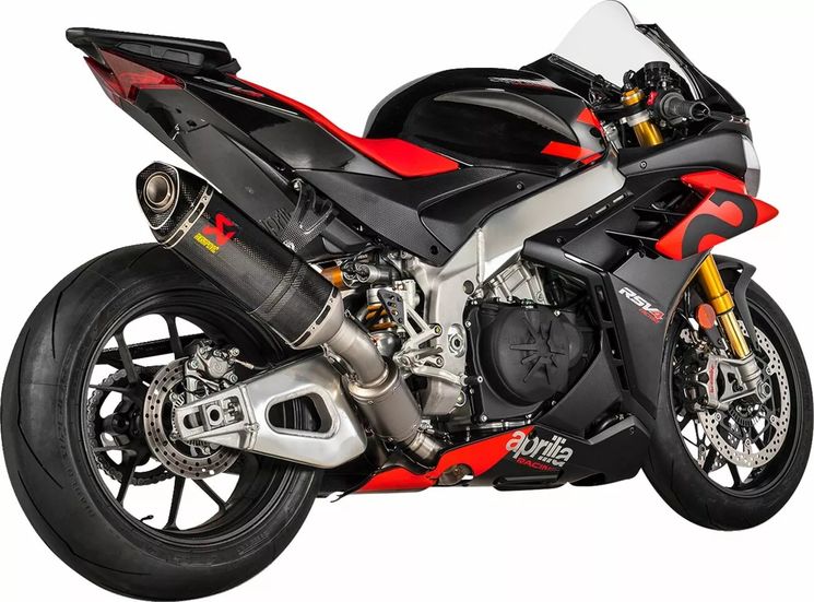 AKRAPOVIC - Tuyau de liaison (titane) RSV4/TUONO 1100  2021-2024