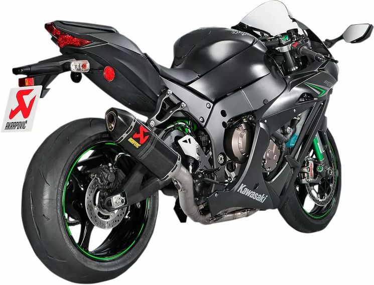 AKRAPOVIC - Ligne complète ZX-10R/RR 2016-2020 - EVOLUTION Titane - Carbone