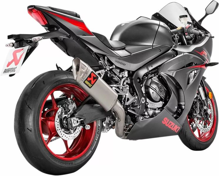 AKRAPOVIC - Ligne complète GSX-R 1000 2017-2022 - EVOLUTION TITANE