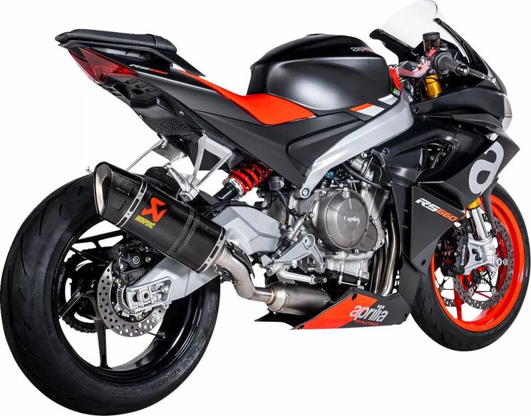 AKRAPOVIC - Ligne complète INOX RACING - Aprilia RS 660 20-24 / Tuono 660 20-24