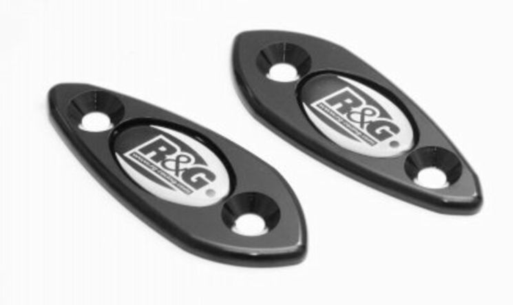 Caches orifices de retroviseurs Kawasaki ZX6R 09-10 - RG Racing